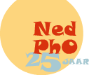 NedPhO 25-jarig jubileum logo
